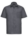 Overhemd Korte Mouw Russell Poplin R-935-M-0 convoy grey